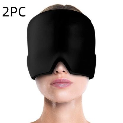 Migraine Relief Hat Ice Pack Headache Relief Gel Eye Mask